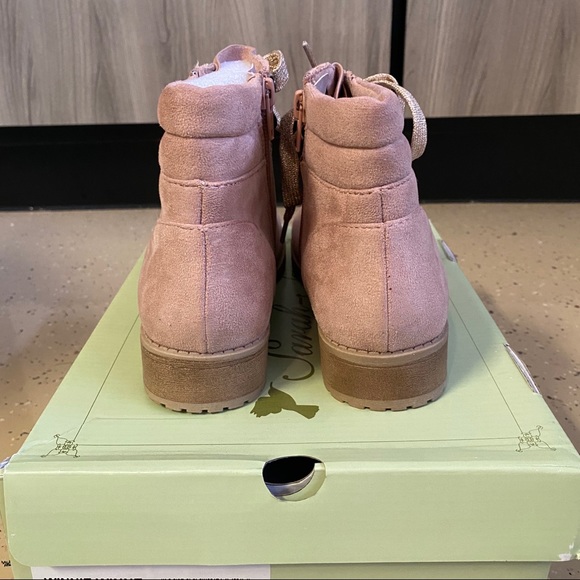 NEW Sarah Jayne Ankle Boots Booties Winnie Mauve - Picture 4 of 8